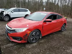 Honda salvage cars for sale: 2018 Honda Civic EX