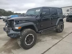 Jeep salvage cars for sale: 2020 Jeep Wrangler Unlimited Sport