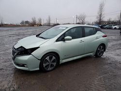 2018 Nissan Leaf S en venta en Montreal Est, QC