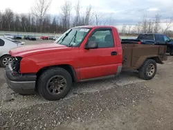 Salvage cars for sale from Copart Leroy, NY: 2005 Chevrolet Silverado C1500