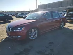 2015 Volkswagen Passat SE en venta en Fredericksburg, VA