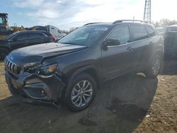 Jeep salvage cars for sale: 2022 Jeep Cherokee Latitude LUX