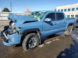 Toyota salvage cars for sale: 2019 Toyota Tacoma Double Cab