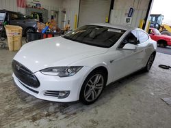 Salvage cars for sale at Martinez, CA auction: 2013 Tesla Model S