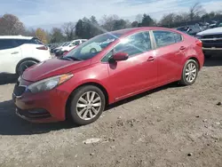 Vehiculos salvage en venta de Copart Madisonville, TN: 2014 KIA Forte LX