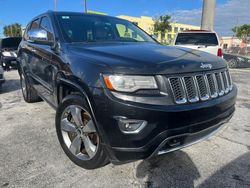 Jeep Vehiculos salvage en venta: 2014 Jeep Grand Cherokee Overland