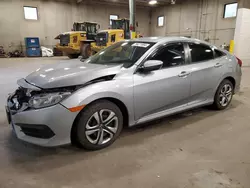 Salvage cars for sale at auction: 2017 Honda Civic LX