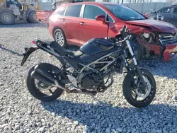 Motos salvage a la venta en subasta: 2022 Suzuki SV650