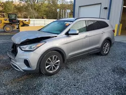 Salvage cars for sale from Copart Concord, NC: 2017 Hyundai Santa FE SE