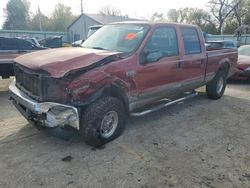 Ford salvage cars for sale: 2002 Ford F250 Super Duty