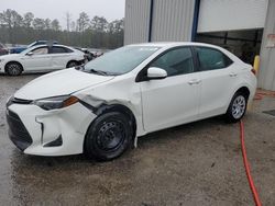 Salvage cars for sale from Copart Harleyville, SC: 2018 Toyota Corolla L