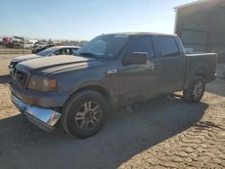 Ford salvage cars for sale: 2007 Ford F150 Supercrew