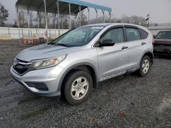 Salvage cars for sale at Spartanburg, SC auction: 2015 Honda CR-V LX