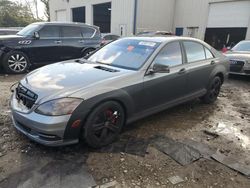 Salvage cars for sale at Savannah, GA auction: 2012 Mercedes-Benz S 550