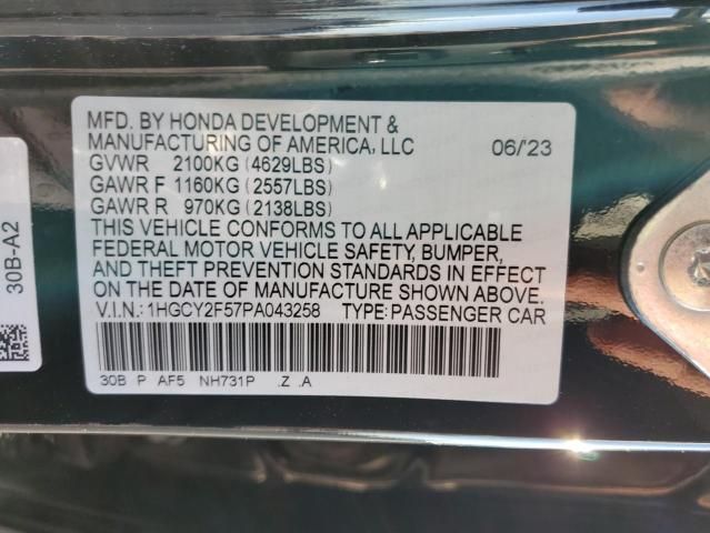 2023 Honda Accord Hybrid Sport