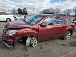 Chevrolet salvage cars for sale: 2017 Chevrolet Equinox LT