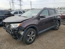 Salvage cars for sale at Elgin, IL auction: 2016 Toyota Rav4 XLE