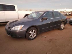 Honda Accord Vehiculos salvage en venta: 2005 Honda Accord EX