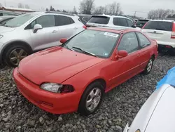 Honda Civic ex Vehiculos salvage en venta: 1995 Honda Civic EX