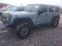 Salvage cars for sale at Hueytown, AL auction: 2015 Jeep Wrangler Unlimited Sahara