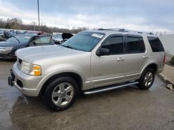 Ford Explorer Limited salvage cars for sale: 2005 Ford Explorer Limited