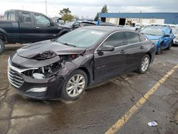 Salvage cars for sale from Copart Woodhaven, MI: 2021 Chevrolet Malibu LT