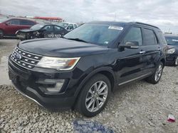 Vehiculos salvage en venta de Copart Cleveland: 2017 Ford Explorer Limited