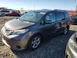 Carros salvage sin ofertas aún a la venta en subasta: 2015 Toyota Sienna LE