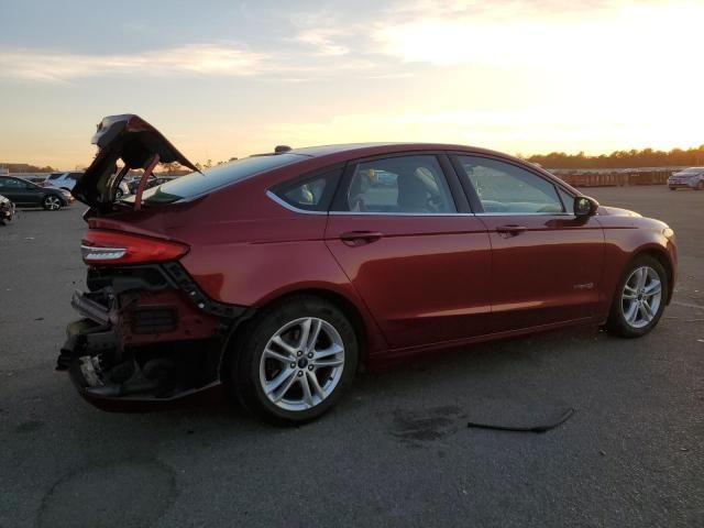 2018 Ford Fusion SE Hybrid