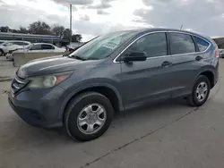 Honda salvage cars for sale: 2012 Honda CR-V LX