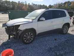 Salvage cars for sale at Ellenwood, GA auction: 2018 Volkswagen Tiguan Limited