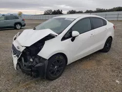 Salvage cars for sale at Anderson, CA auction: 2014 KIA Rio LX