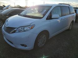 Salvage cars for sale at auction: 2014 Toyota Sienna XLE