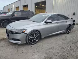 Salvage cars for sale from Copart Jacksonville, FL: 2018 Honda Accord Sport