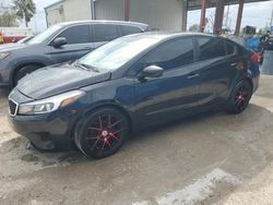 Salvage cars for sale at Riverview, FL auction: 2018 KIA Forte LX