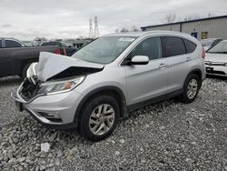 Salvage cars for sale at Barberton, OH auction: 2015 Honda CR-V EXL