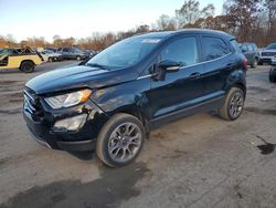 Ford Ecosport salvage cars for sale: 2022 Ford Ecosport Titanium