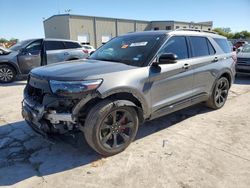 Salvage cars for sale from Copart Wilmer, TX: 2021 Ford Explorer ST