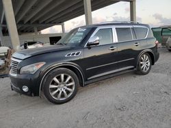 Infiniti salvage cars for sale: 2011 Infiniti QX56