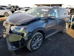 Salvage cars for sale at Brighton, CO auction: 2017 Toyota Rav4 Limited