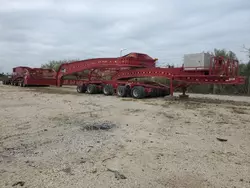 Salvage trucks for sale at San Antonio, TX auction: 2005 Alam Trailer