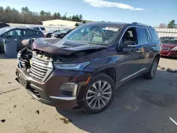 Salvage cars for sale at Windham, ME auction: 2023 Chevrolet Traverse Premier