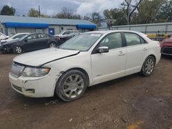 Salvage cars for sale at Wichita, KS auction: 2008 Lincoln MKZ