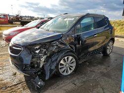 Salvage cars for sale at Woodhaven, MI auction: 2017 Buick Encore Preferred