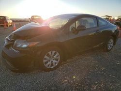 Honda Civic Vehiculos salvage en venta: 2012 Honda Civic LX