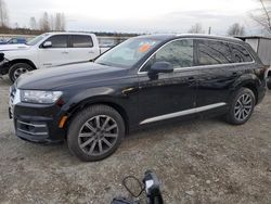 Audi salvage cars for sale: 2018 Audi Q7 Premium Plus