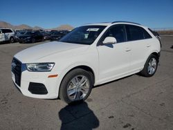 Salvage cars for sale at North Las Vegas, NV auction: 2016 Audi Q3 Premium Plus