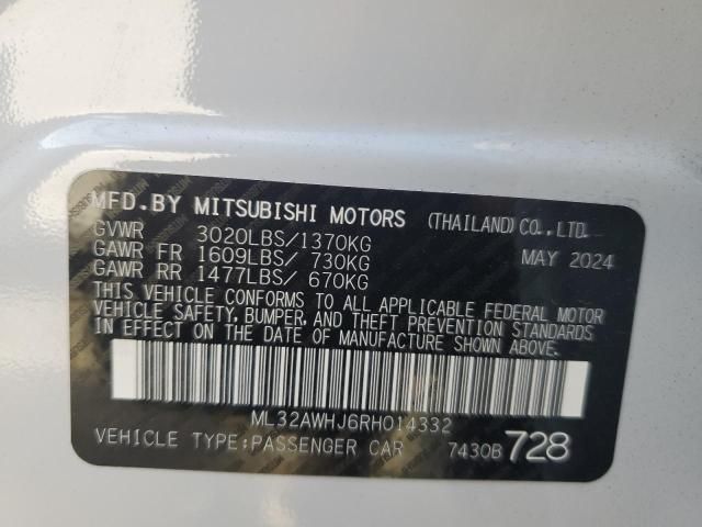 2024 Mitsubishi Mirage SE