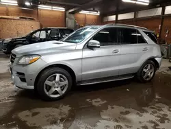 Mercedes-Benz salvage cars for sale: 2014 Mercedes-Benz ML 550 4matic