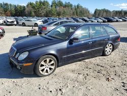 Mercedes-Benz salvage cars for sale: 2009 Mercedes-Benz E 350 4matic